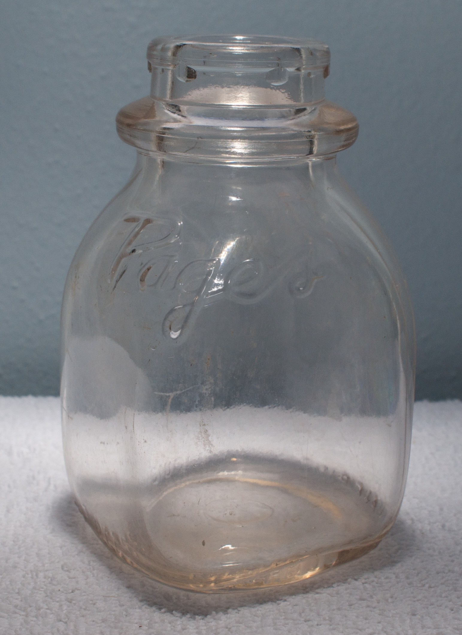 Pages Half-Pint Milk Bottle Not Identified as Toledo Ohio Page Dairy