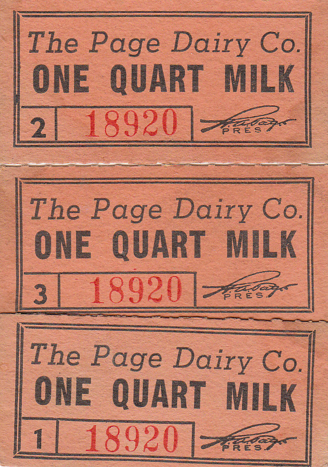 Page Dairy One-Quart Milk Coupons