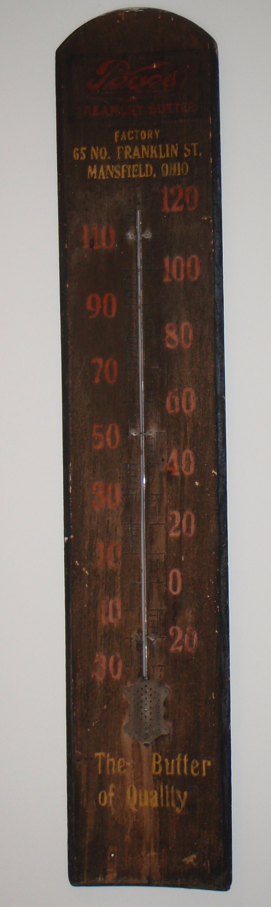 Page Dairy Thermometer