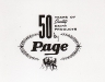 Page\'s 50 Year of Quality Products Stickers