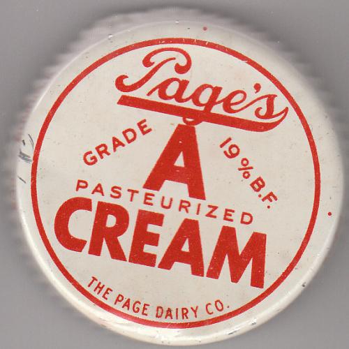 Page-Dairy-Metal-Cream-Cap-Red