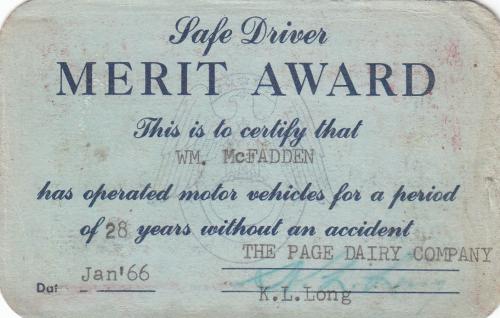 Page-Dairy-Safe-Driver-Merit-Award-Wm-McFadden-Jan-1966