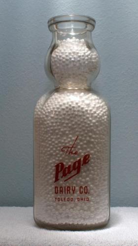 Page-Milk-Cream-Top-Bottle-Late-1940s-Early-1950s