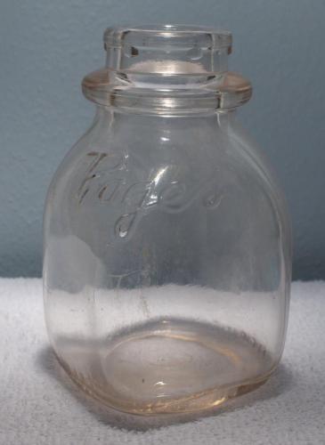 Pages-Half-Pint-Milk-Bottle-Not-Identified-as-Toledo-Ohio-Page-Dairy