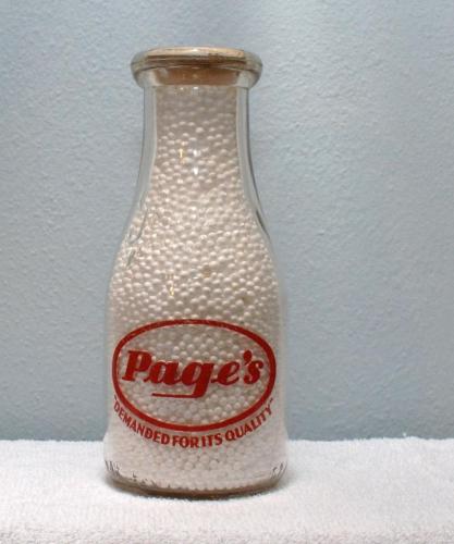 Pages-Pint-Milk-Bottle-Demanded-for-Its-Quality-Red-logo