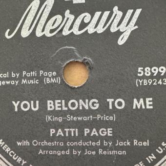 You Belong To Me Patti Page