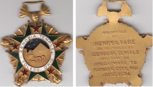 Zenobia-Shrine-Medal-Presented-by-Henry-Page-1924-